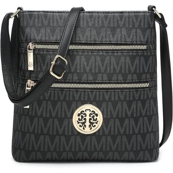 Crossbody Bags for Women Multi Pocket Crossbody Purses Trendy Vegan Leather - Picture 7 of 7